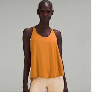 lululemon athletica Orange Tank Top